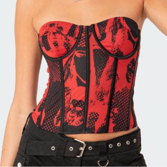 Aly mesh corset top - Picture 2 of 4